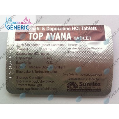 Аванафил 50 мг + Дапоксетин 30 мг